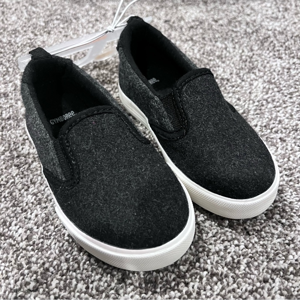 Gymboree Black Kids Slip-On Shoes loafers